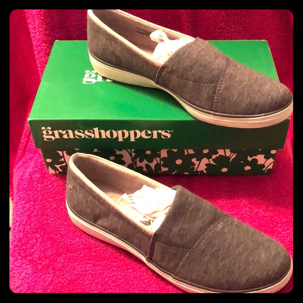 Memory Foam Slip on Shoes GRASSHOPPERS